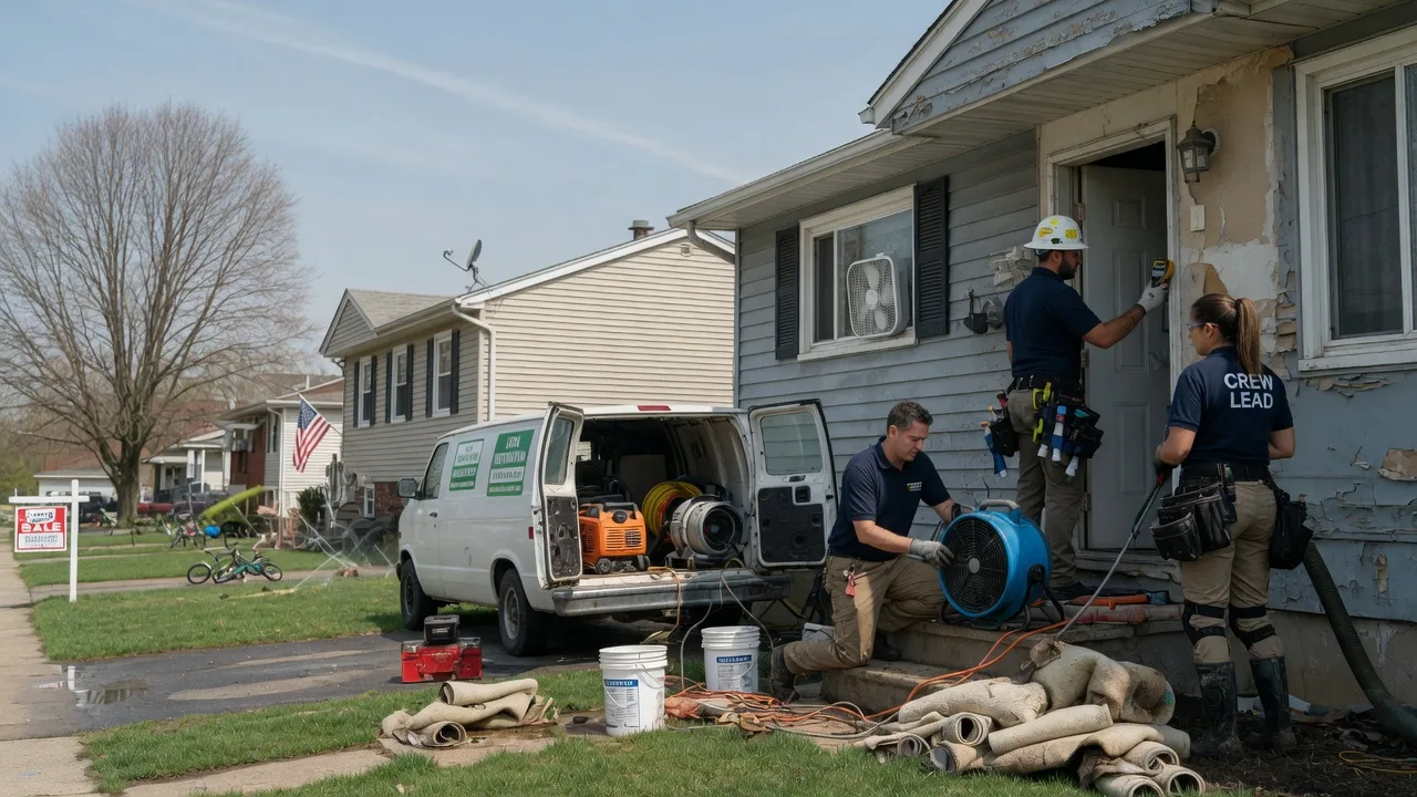 Flood Cleanup in Maywood, IL near me
