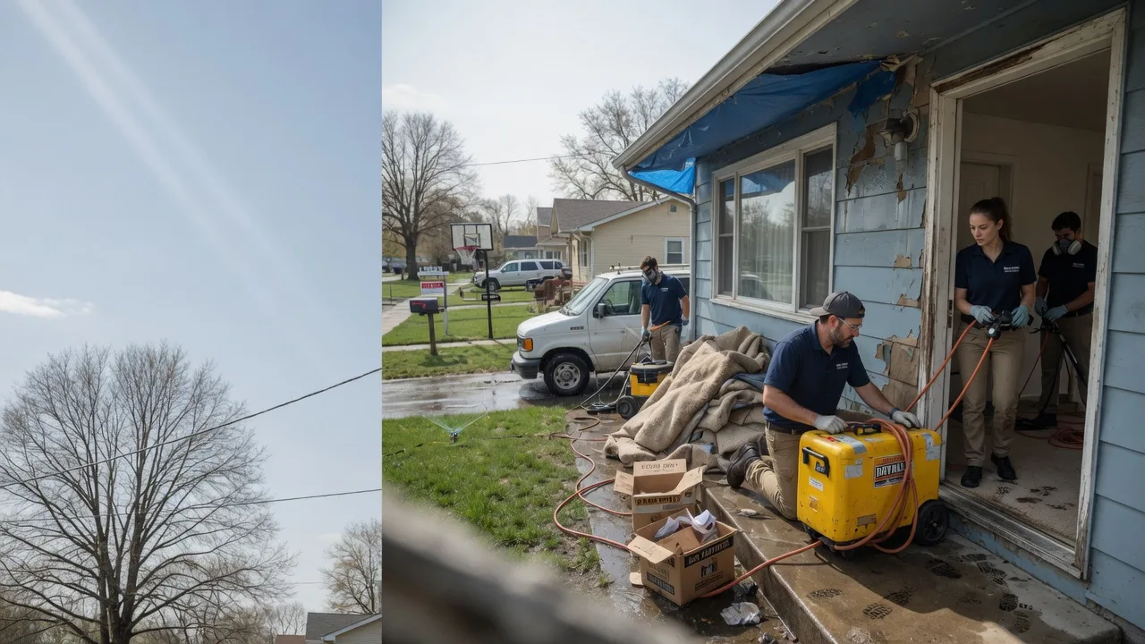 Basement Flood Cleanup in Maywood, IL near me